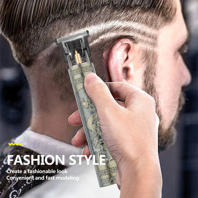 METAL BODY T9 TRIMMER RECHARGEABLE WATERPROOF PROFESSIONAL LEVEL