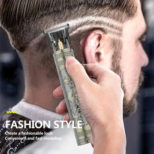 METAL BODY T9 TRIMMER RECHARGEABLE WATERPROOF PROFESSIONAL LEVEL