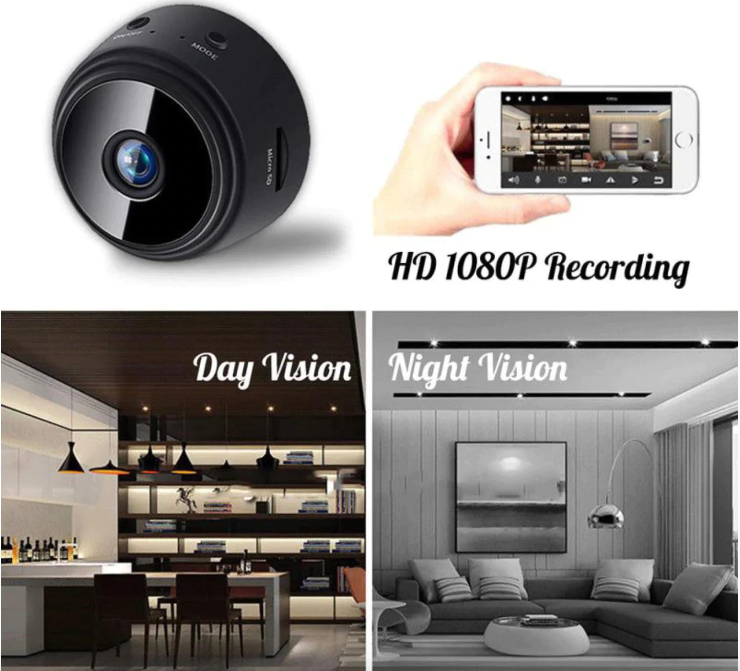 A9 MINI WIFI WIRELESS CAMERA