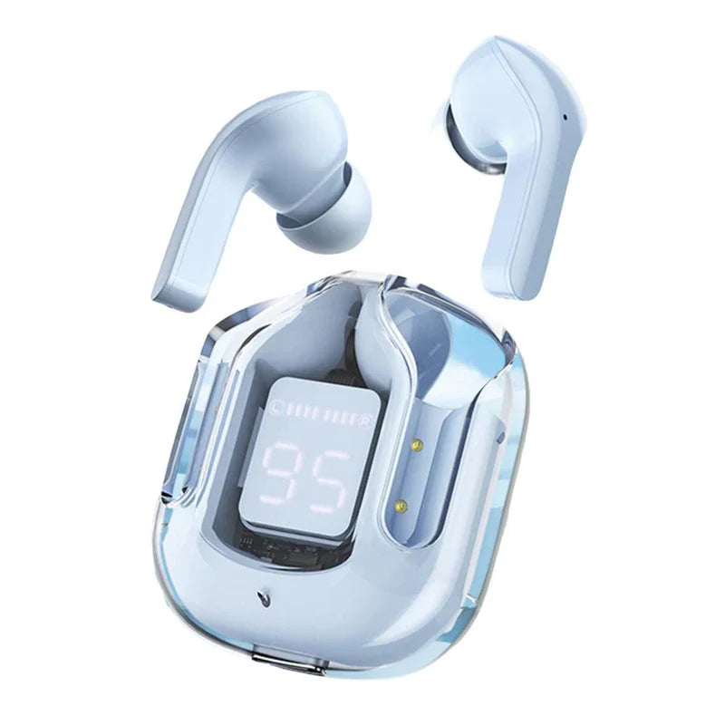 Air 31 TWS Transparent Earbuds | White, Black, Green, Blue,Pink