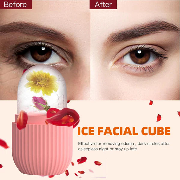 4 in 1 Value Bundle - Derma Roller, Jade Roller, Gua Sha & Ice Face Roller for Radiant Skin