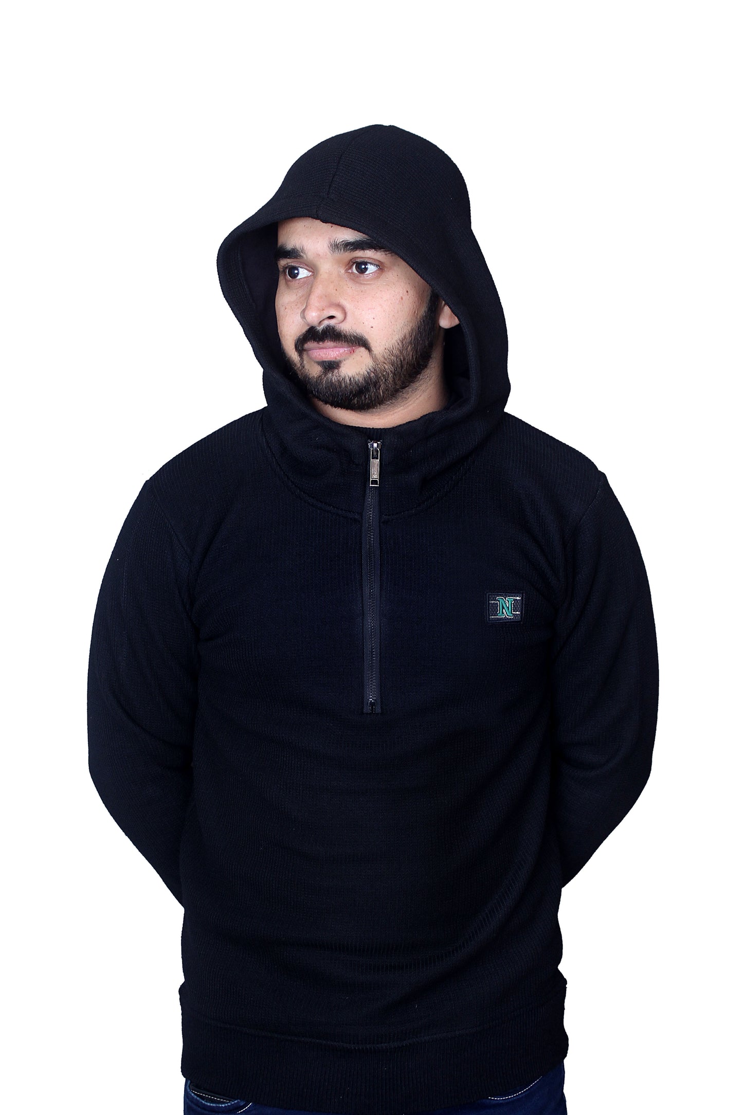 Smart Wool Men's Waffle Hoodie-crafted for warmth, breathability