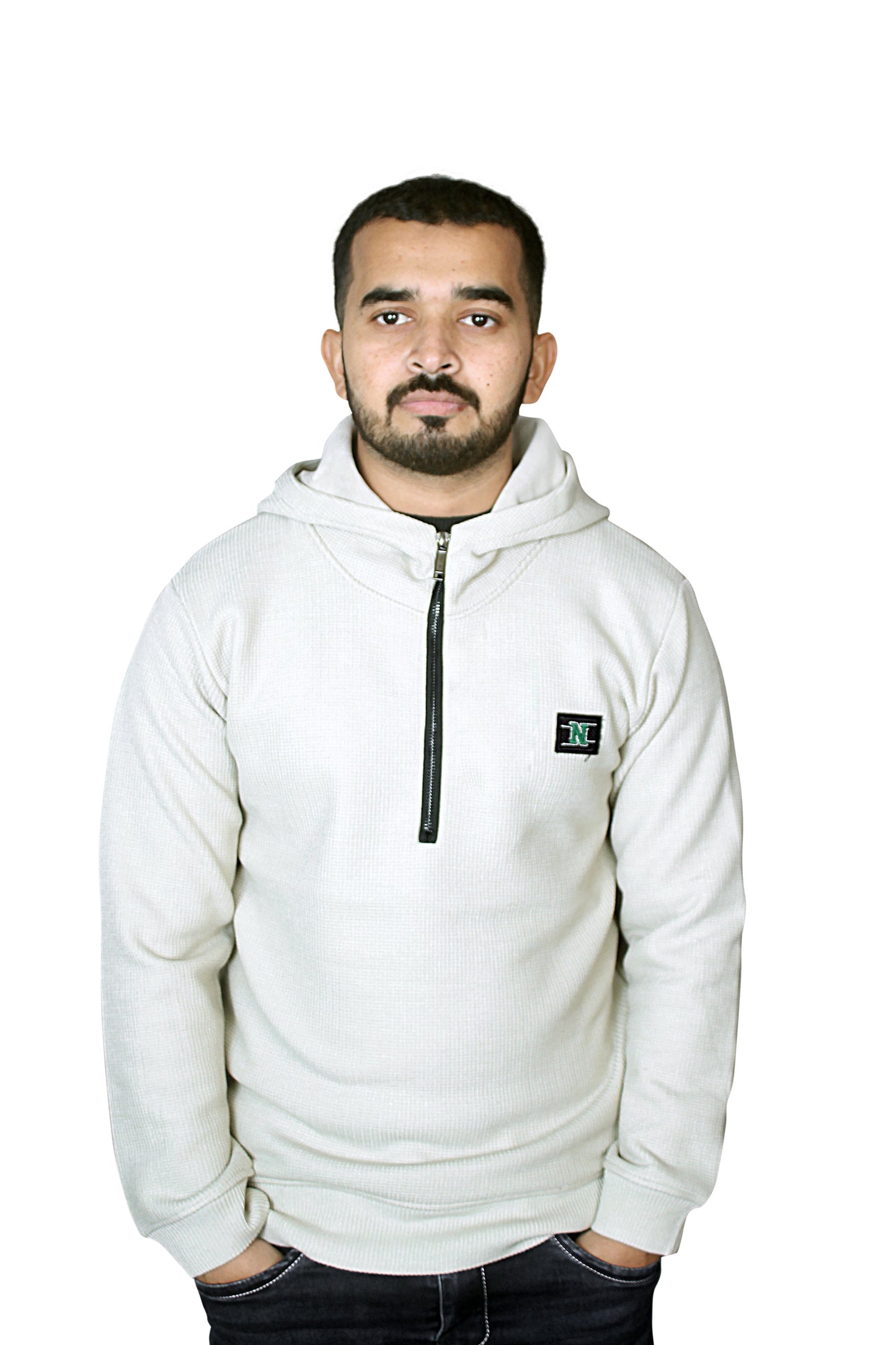 Smart Wool Men's Waffle Hoodie-crafted for warmth, breathability