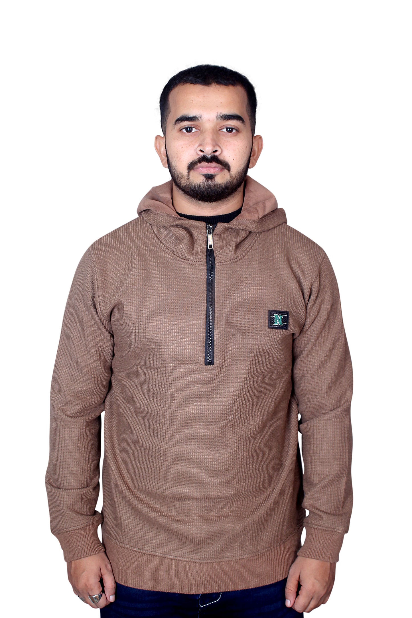 Smart Wool Men's Waffle Hoodie-crafted for warmth, breathability