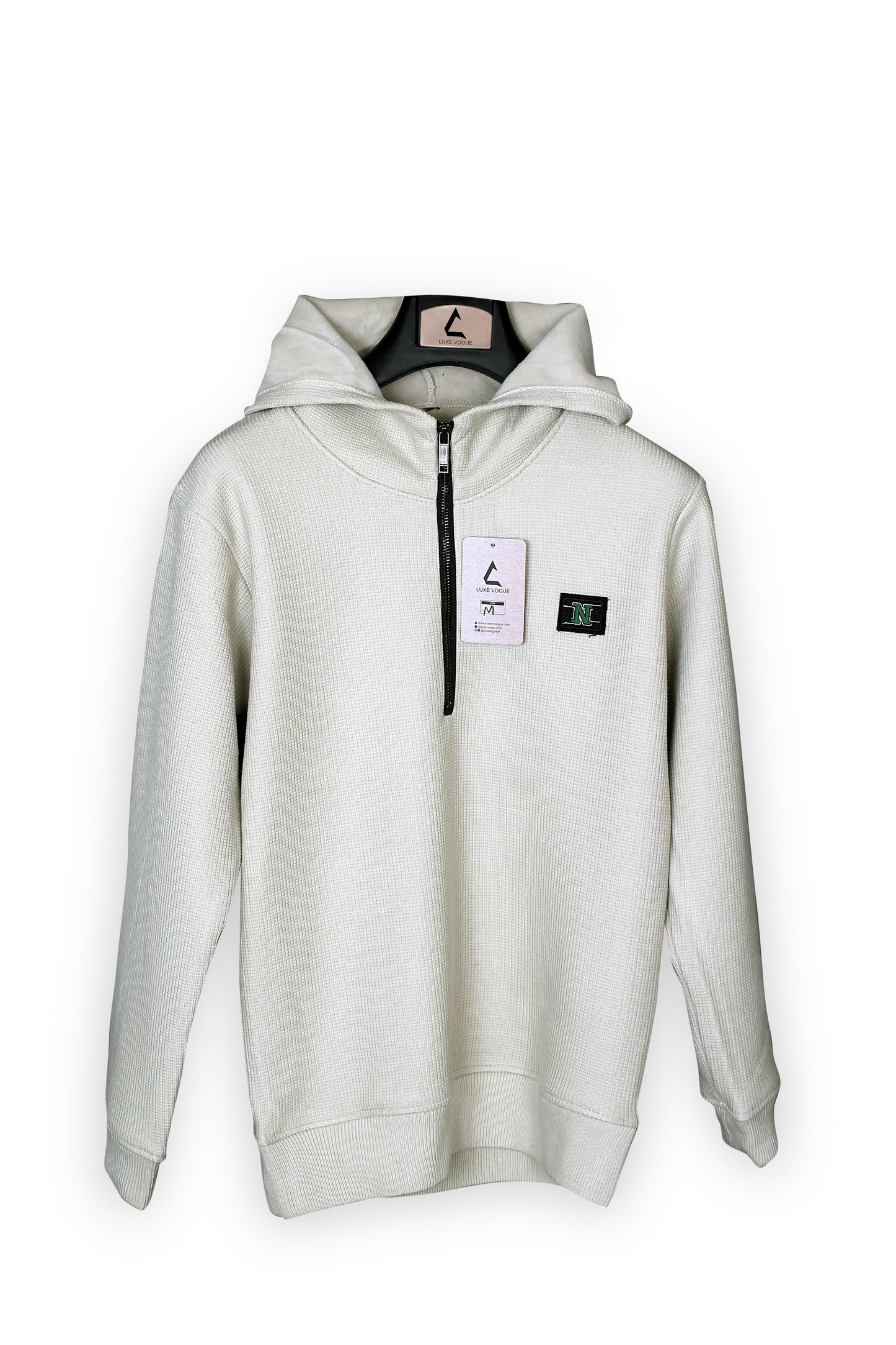 Smart Wool Men's Waffle Hoodie-crafted for warmth, breathability