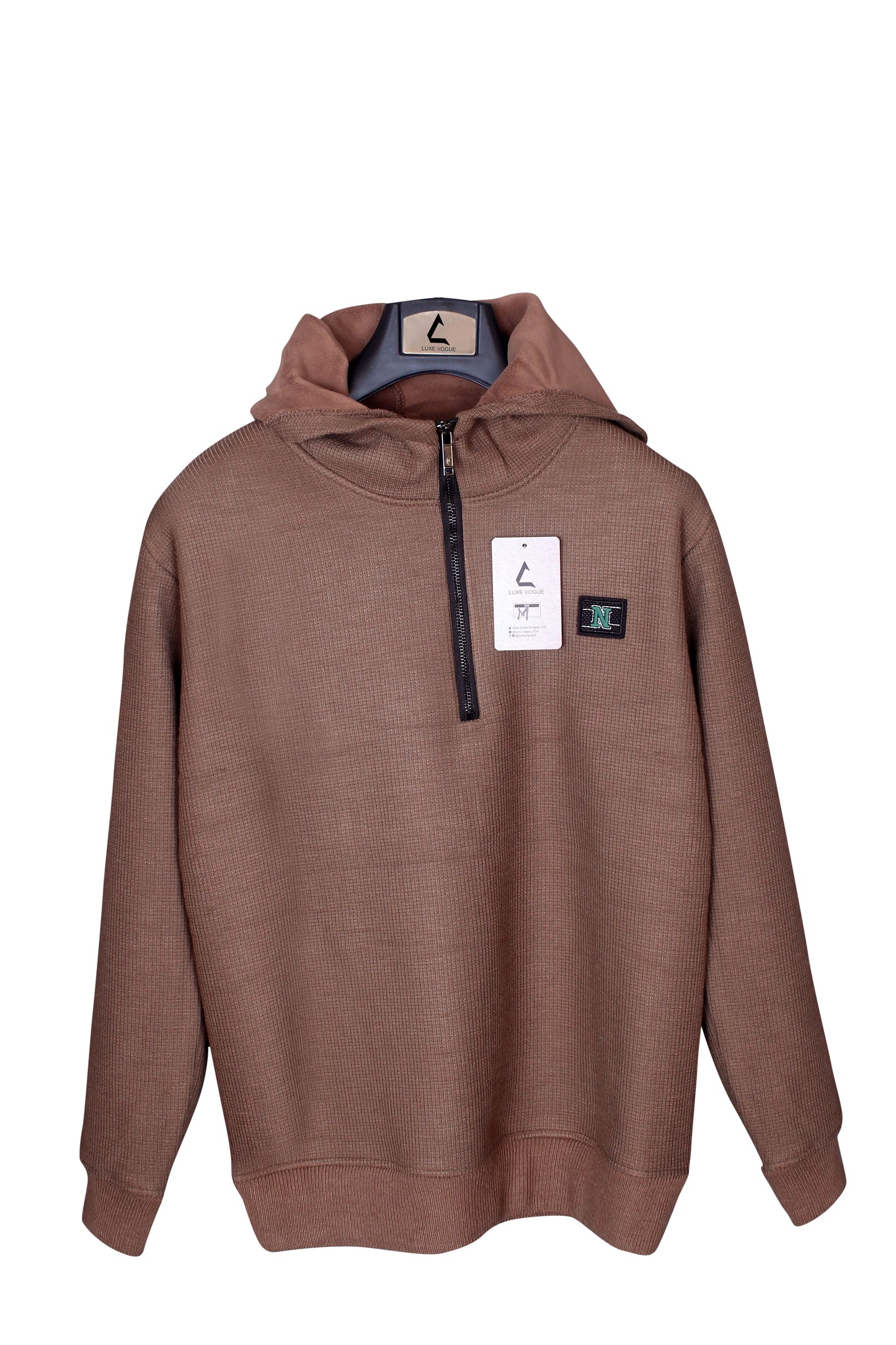 Smart Wool Men's Waffle Hoodie-crafted for warmth, breathability