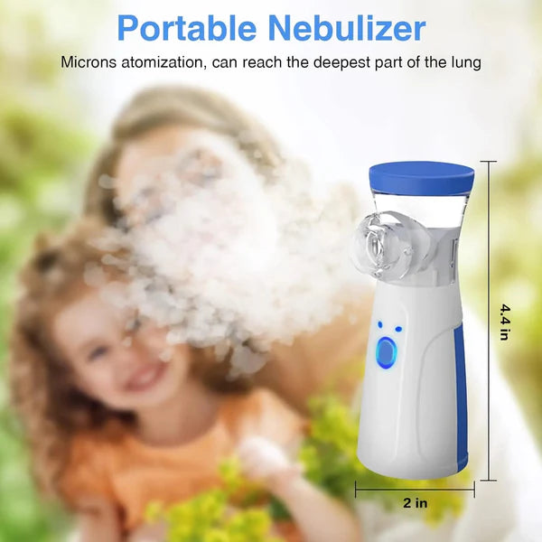 Portable Nebulizer Rechargeable Inhaler Nebulizer Machine For Kids And Adults